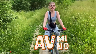 avฝรั่ง Outside pussy fuck – syndicate ปั่นจักรยานเล่นอยู่ดีๆก็โดนเย็ด