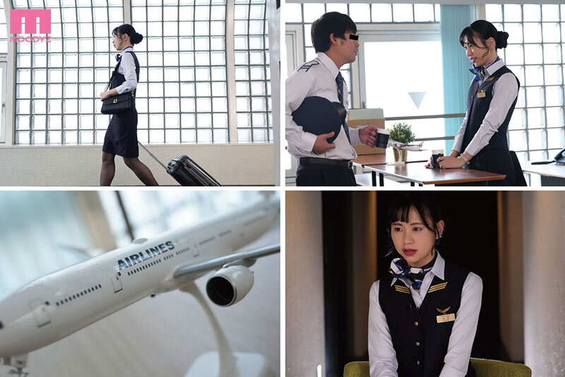 ดูหนังav เรียงคิวรุมเย็ดแฮร์โฮสเตสสาวสวย MIDV-460 5 ดูหนังav