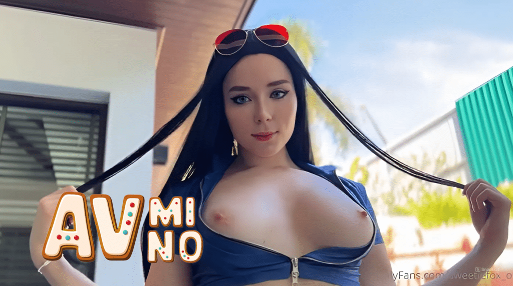 avuncen นิโคโรบิ้นฟินเสียว Sweetie fox niko robin 3 avuncen