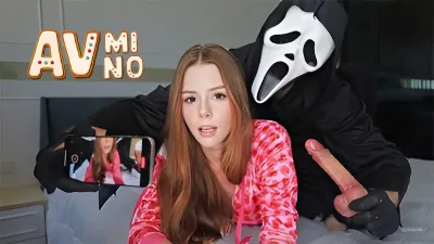 หนังโป้ฝรั่ง โดนผีชุดดำขย้ำเย็ด ArinaFox